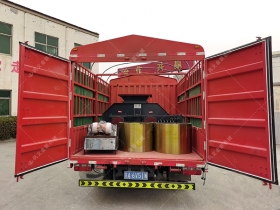 GS800X800對輥91免费看视频總成發往安徽阜陽
