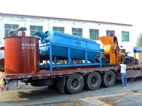 91免费看视频生產線發貨圖片_雙級粉碎機_滾筒篩分機