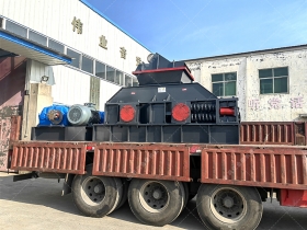 大型對輥91免费看视频發往湖北河卵石製砂